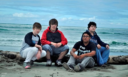 Cameron, Tyler, Nathan and Quinton